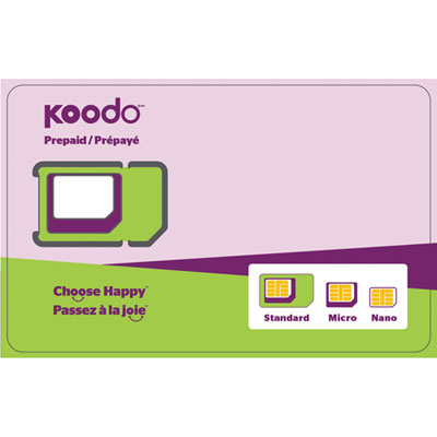Buy Koodo Sim Card
